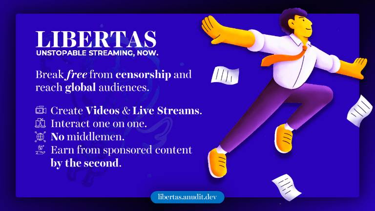 Libertas V1 — Global Unstoppable Streaming, Now.